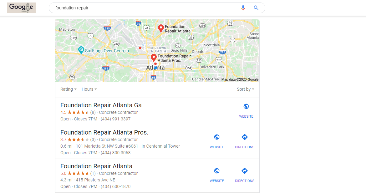 Fake Profiles on Google Maps