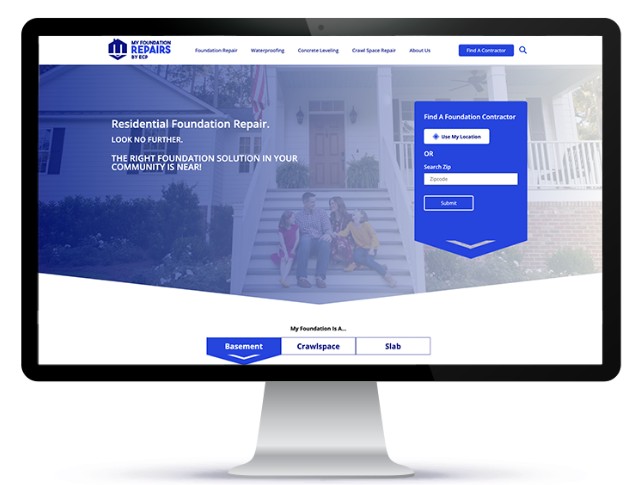 My Foundation Repairs website design