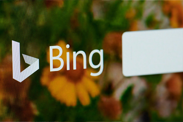 Bing search bar