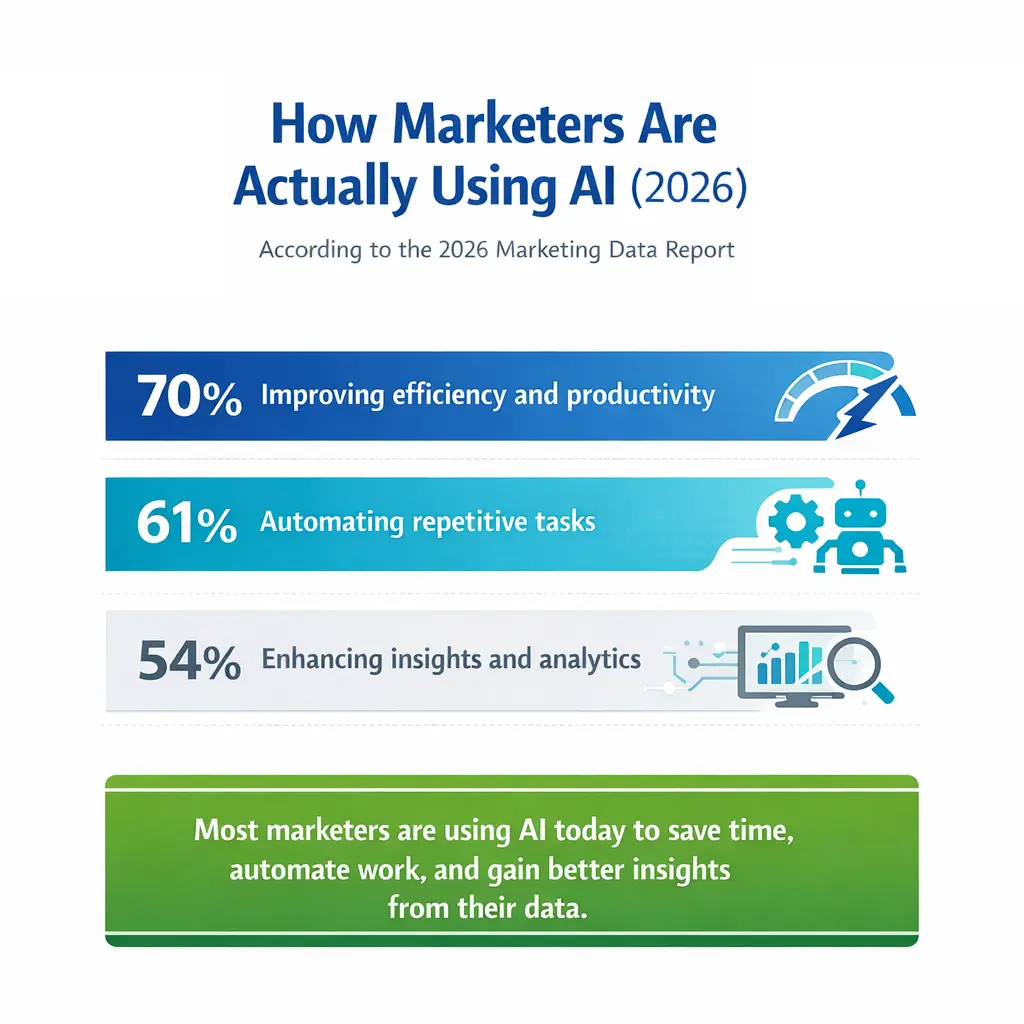 How marketers are actually using AI