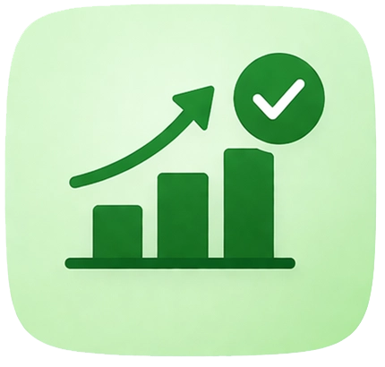 growth graph icon