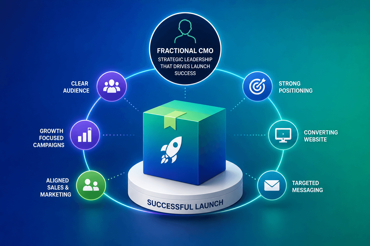 successful launch graphic